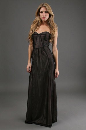 Jessica Harmon Dec 2010 corset dress